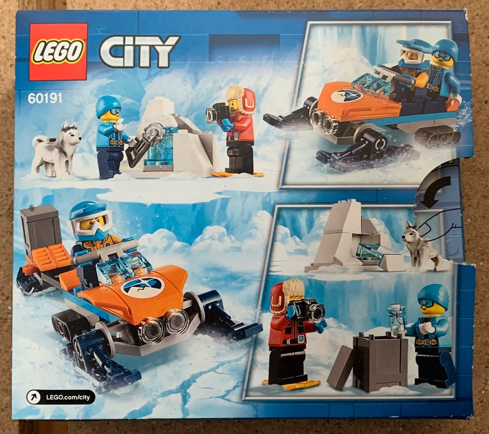 Lego Arktis Set in Hauptstuhl