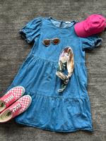 Damen Jeanskleid Kleid Gr. 40 Babydoll Denim Jeans Baumwolle Vans Nordrhein-Westfalen - Detmold Vorschau