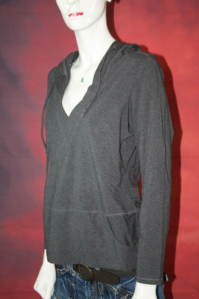 Toller  Pullover mit Kapuze   grau   Gr. M 40/42 in Oberaurach