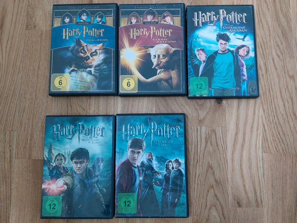 Filme Harry Potter 5 Teile 7 DVDs Paketpreis in Rostock