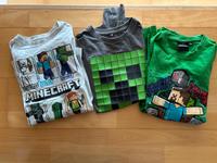 3 Minecraft Langarm Shirts Gr. 146 Bayern - Bad Feilnbach Vorschau