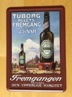 Blechschild / Postkarten Schild / 14,5 x 10 cm / TUBORG Baden-Württemberg - Kürnbach Vorschau