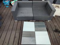 TOP Polyrattan Sitzgruppe/Lounge/Balkon mit Tisch und Glasplatte Sachsen-Anhalt - Magdeburg Vorschau