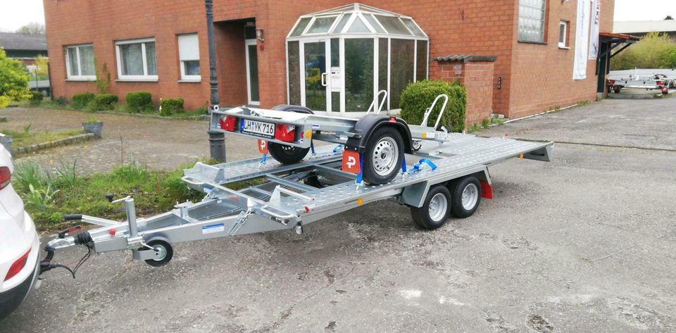 Pkw Trailer vermieten Verleih Autotransporter Autoanhänger mieten in Dülmen