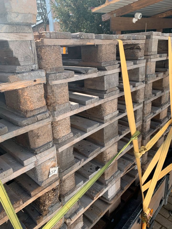 40 Europaletten 120x80x14 cm Paletten Holz liefern möglich in Halle