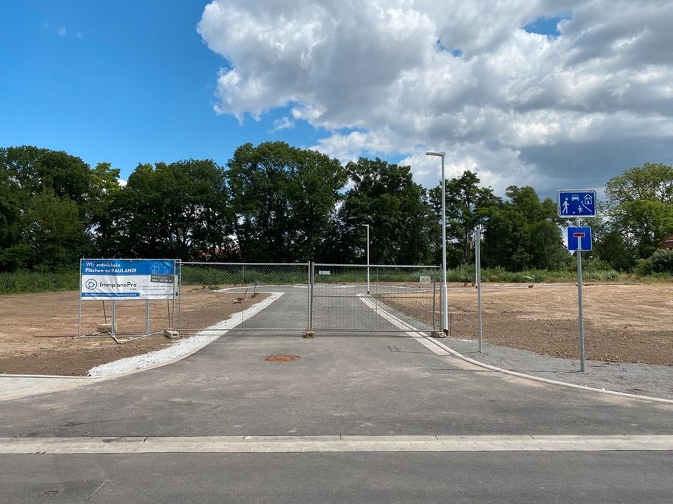 Ein Baugrundstück mit Blick ins Grüne wartet auf Sie! in Aschersleben