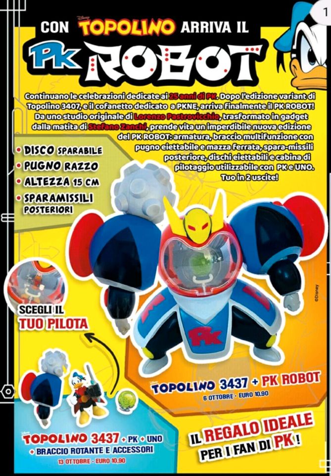 Topolino Gadget Robot Comics Disney in Lüdenscheid