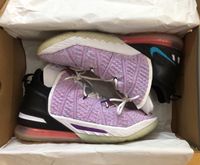 Nike Lebron Multicolor Lavender 18 46 12 Lakers Purple Basketball Baden-Württemberg - Asperg Vorschau