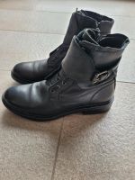 Camel active Rocket Boots Gr. 38,5 Leder schwarz ausgefallen Nordrhein-Westfalen - Niederzier Vorschau