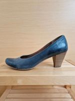 S.Oliver | Leder Pumps Absatzschuhe Gr. 39 | blau grau Dresden - Dresden-Plauen Vorschau