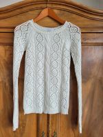 Strickpulli nude y2k Rundhals cremeweiß Longsleeve Flechtpulli S München - Au-Haidhausen Vorschau