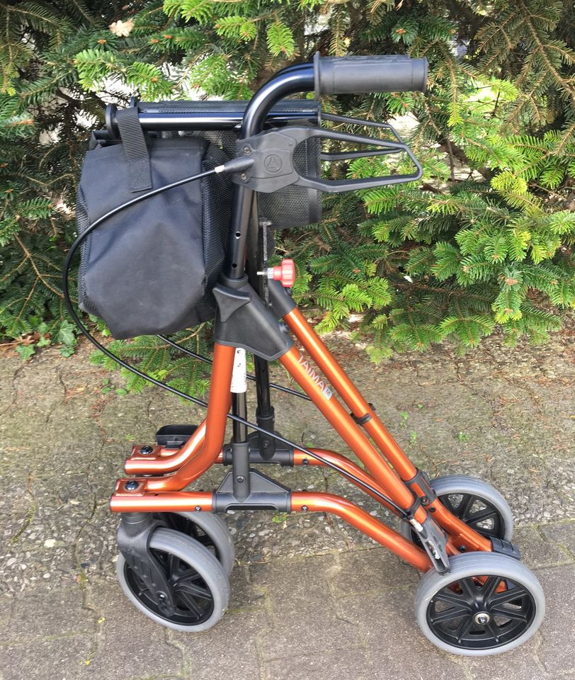 DIETZ Taima M Leichtgewicht-Rollator - Braun Metallic neuwertig in Berlin