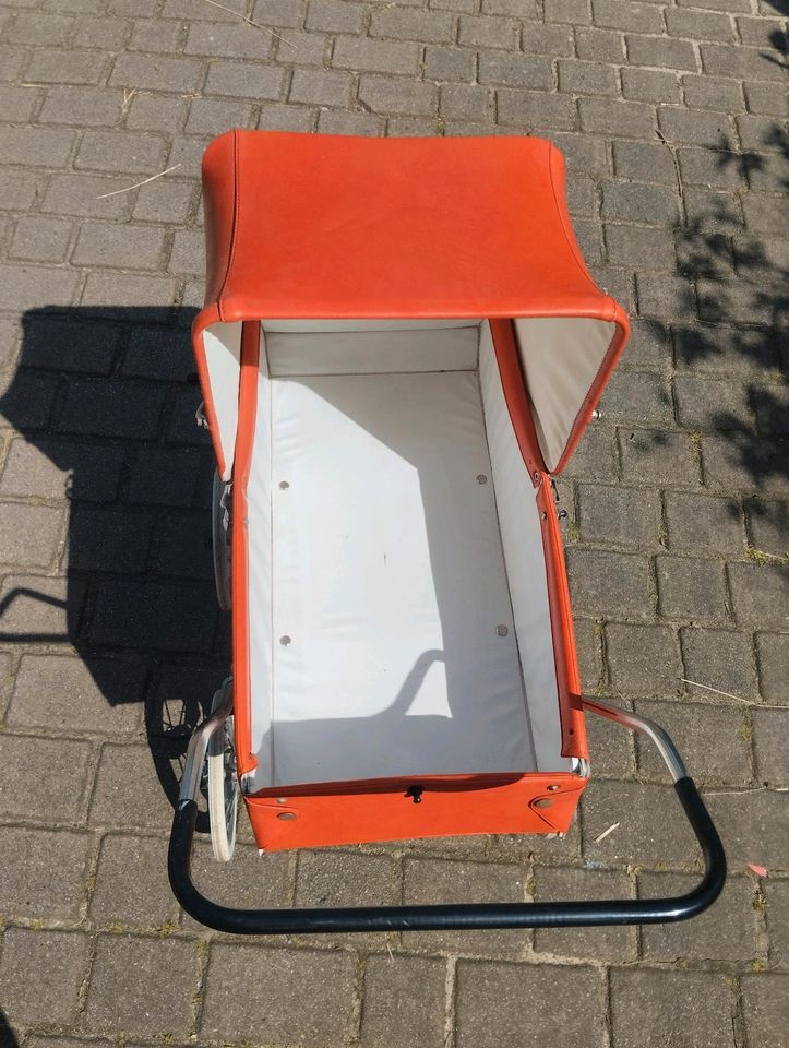 DDR Puppenwagen groß Zekiwa orange in Leisnig