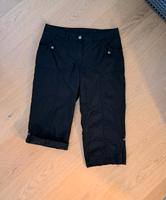 Schwarze Sommerhose Länge ⅞ neuwertig Hessen - Heusenstamm Vorschau