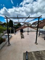 Pergola aus Aluminium mit Textilbespannung hellgrau Baden-Württemberg - Kirchardt Vorschau