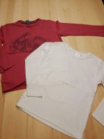 2 Langarmshirts Jungen Gr. 122 Zara Palomino weiß Motiv Bayern - Anger Vorschau