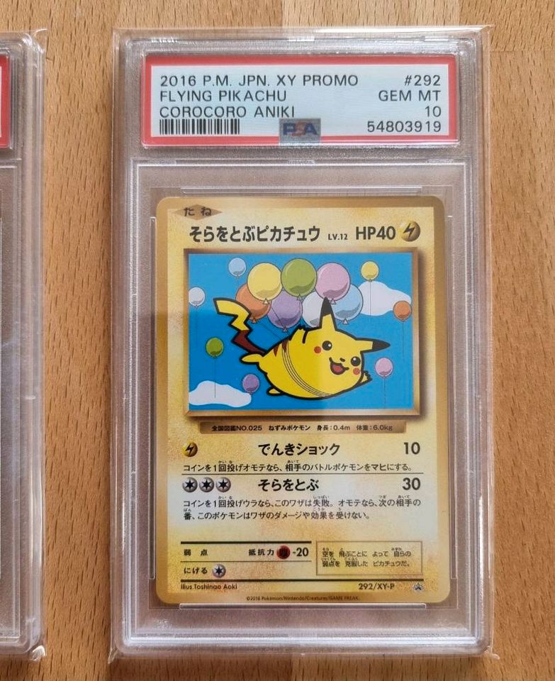 Pokemon Flying Pikachu 292 XY-P PSA 10 japanisch in Chemnitz