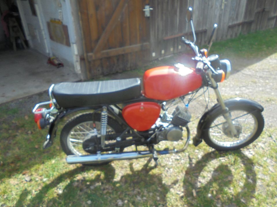 S50 Simson in Oederan