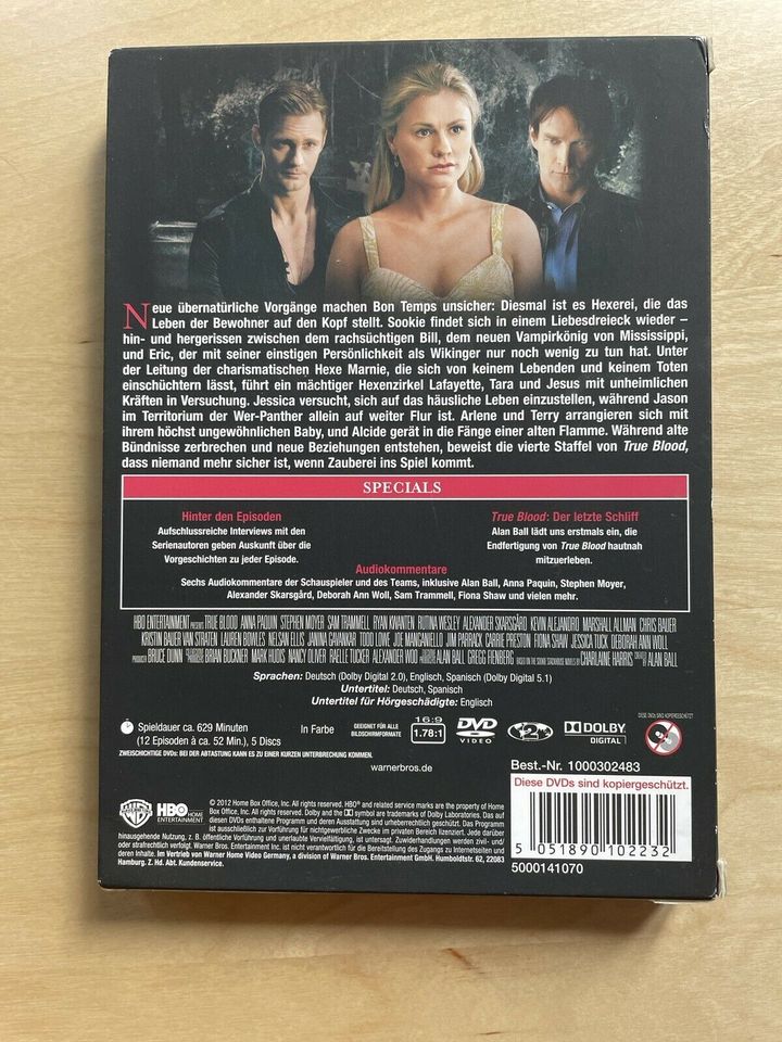 True Blood  komplette Staffeln 1-5  DVD  Serie  Set-Preis in Stein