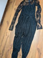 Jumpsuit schwarz Gr 34 XS mit Spitze Sachsen-Anhalt - Wernigerode Vorschau