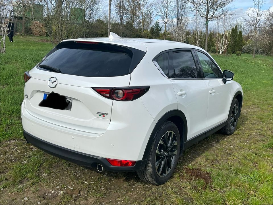 ✔️Mazda CX-5 2.5 AWD TÜV NEU Vollausstattung weiß Leder in Stuttgart