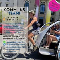 25-30€ /Std. Fahr E-Rikscha: Super Geld, nette Leute und Spaß! München - Maxvorstadt Vorschau