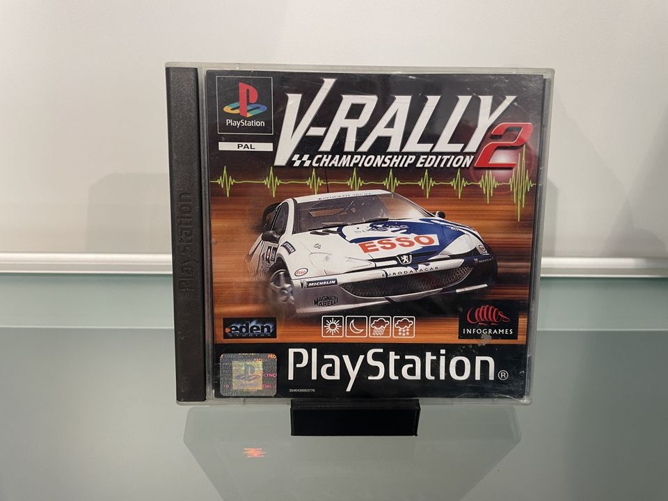 PS1 Playsation 1 Spiel Game - V-Rally 2 in Vohenstrauß
