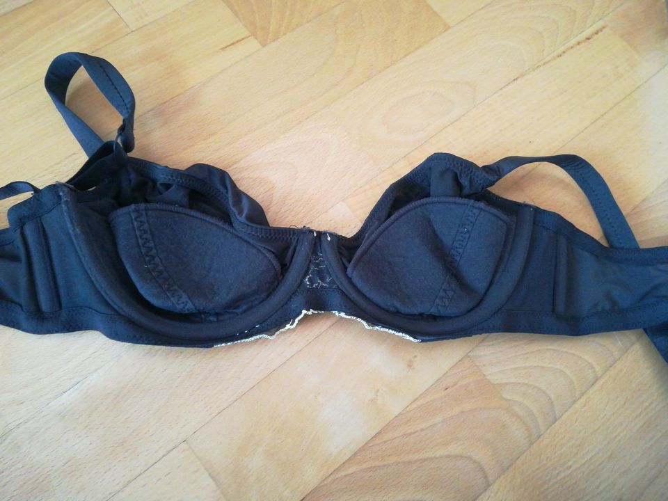 Miriale Dessous BH 80 C Schwarz / Weiß in Regensburg