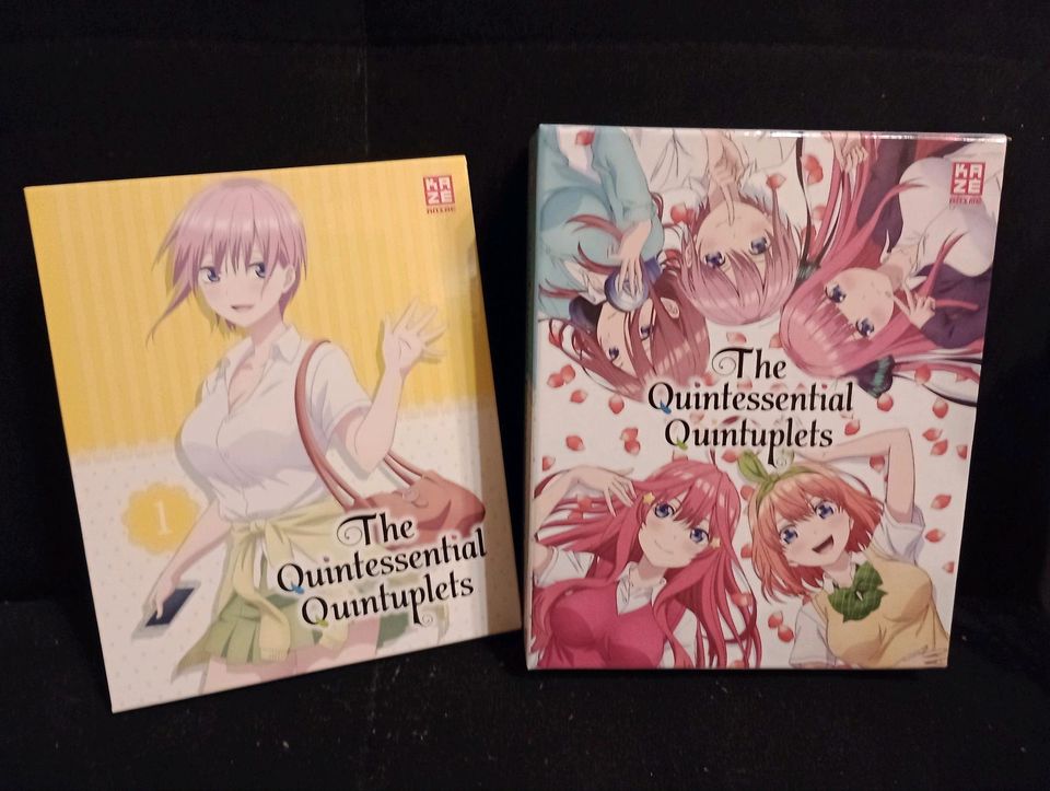 The Quintessential Quintuplets Vol 1 Bluray Anime Schuber in Stützengrün