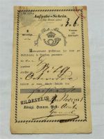 Post Aufgabeschein 1851 Königl. Hannov. Post Hannover/ VB 12.-€* Hessen - Rüsselsheim Vorschau