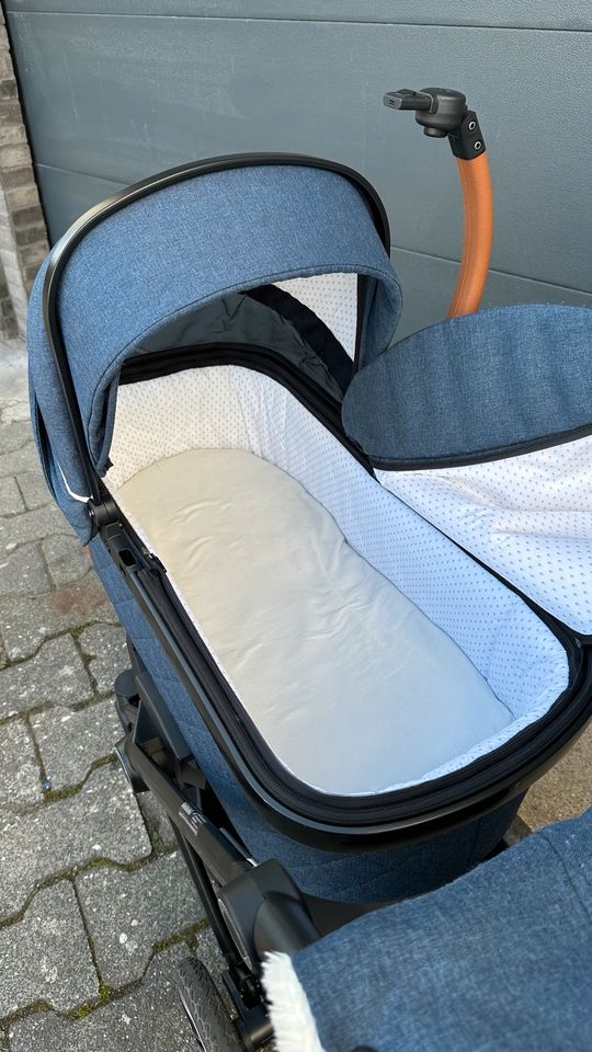 ‼️TOP wie Neu‼️ Hartan Viva GTR Blau Kinderwagen Set Buggy in Florstadt