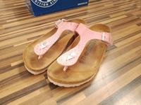 Birkenstock Gizeh Pink metallic Gr.39 Schlangenmuster Damenclog Nordrhein-Westfalen - Hagen Vorschau