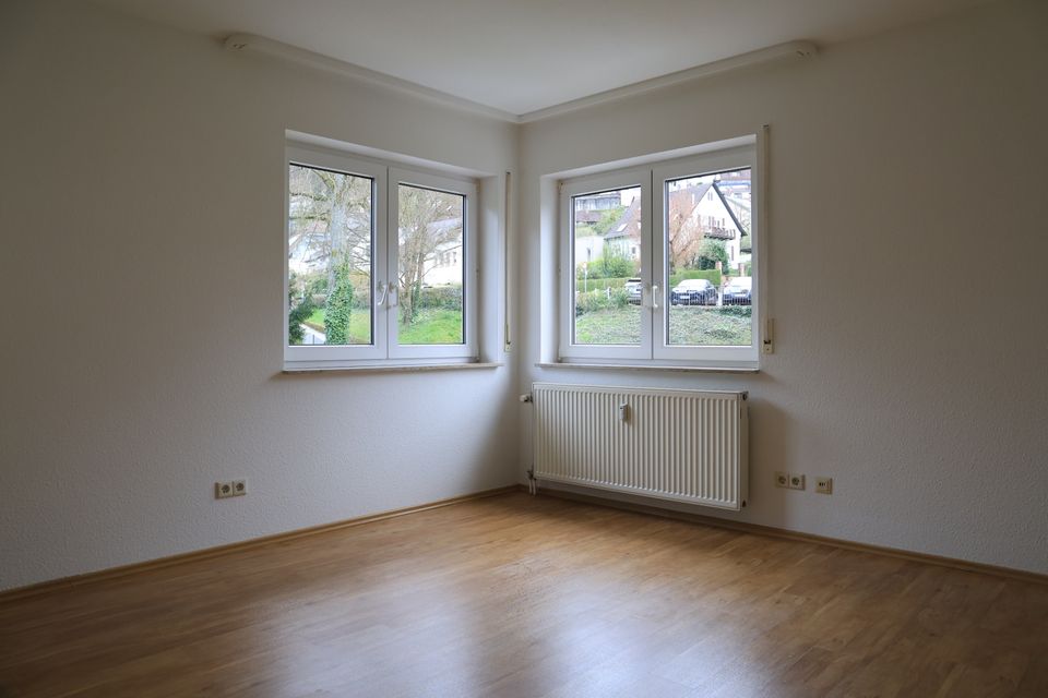 Stilvolle 3 1/2-Zimmer-Wohnung mit großem Balkon inkl. Blick auf in Eberbach