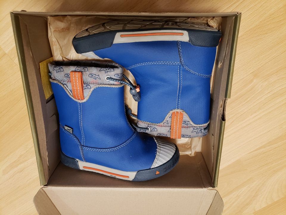 Gummistiefel Boots Keen blau leicht gefüttert Encanto Gr. 27 & 29 in Berlin