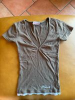 T-Shirt von Hooch, Khaki, feineipp, Gr. S Nordrhein-Westfalen - Herne Vorschau