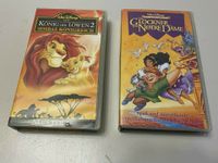 2 VHS Kassetten / Walt Disney Meisterwerke / Klassiker/ Konvolut Niedersachsen - Cuxhaven Vorschau