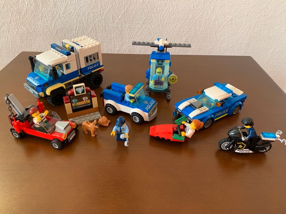 Lego City, Polizei Konvolut Sammlung in Auerbach (Vogtland)