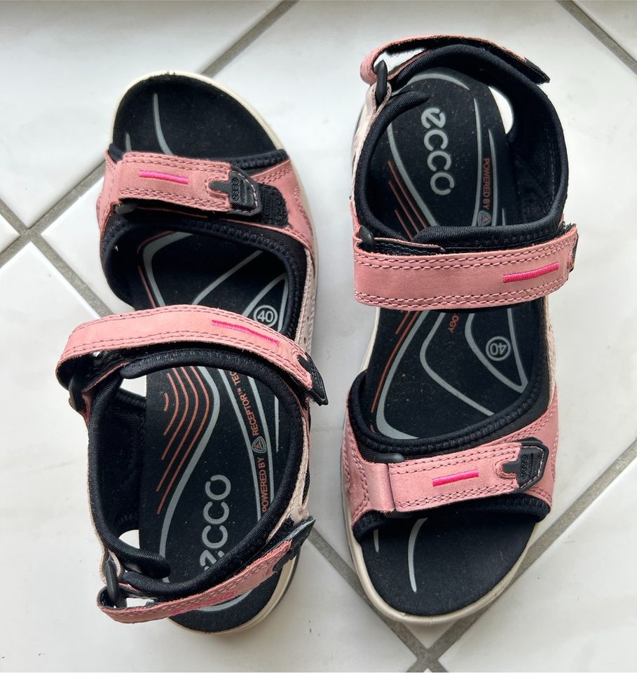 ecco Schuhe pink Sandalen Wander_Schuhe 40 in Leer (Ostfriesland)