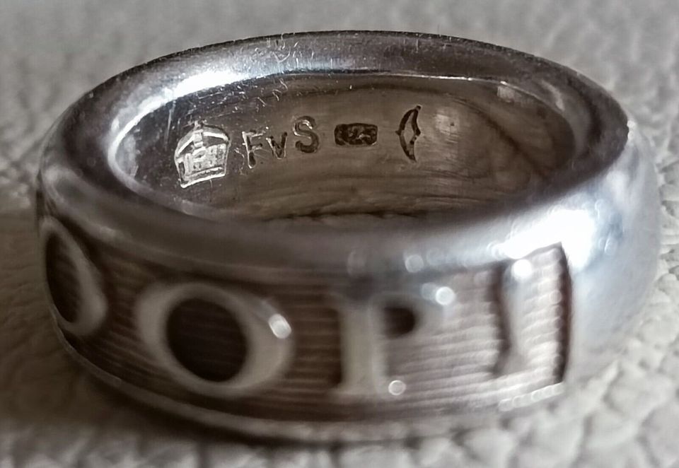 Boss Damen Ring Silber Gr. 55 in Leingarten