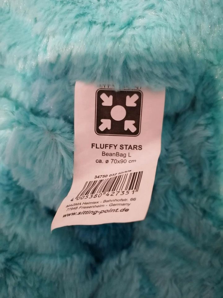 türkis, stars in fluffy Nordrhein-Westfalen von Sitzsack Arnsberg | - Kleinanzeigen point, jetzt petrol Kleinanzeigen ist eBay Sitting