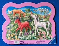 Ravensburger Rahmenpuzzle „Bunte Pferdekoppel“ 25 Teile Baden-Württemberg - Berglen Vorschau