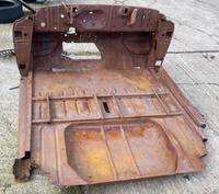 IFA DDR Wartburg 311 Spritzwand mit vorderen Unterboden Barleben - Ebendorf Vorschau