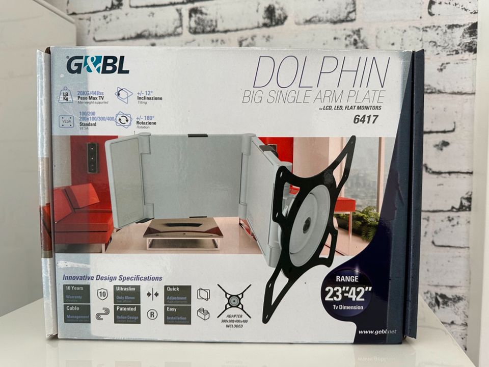 G&BL TV Wandhalterung Dolphin, LCD/LED von 23-42 Zoll in Berlin