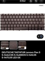 Deutsche Tastatur lenovo flex 5 5-14ALC LED DE Nordrhein-Westfalen - Mülheim (Ruhr) Vorschau