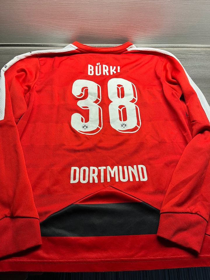 Original BVB Torwart Trikot Set gr. 164 mit Autogrammen in Herne