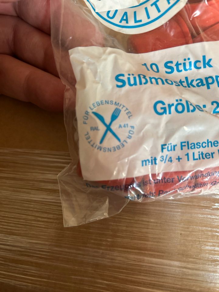 Globus süßmostkapseln Größe 2 neu in Saterland