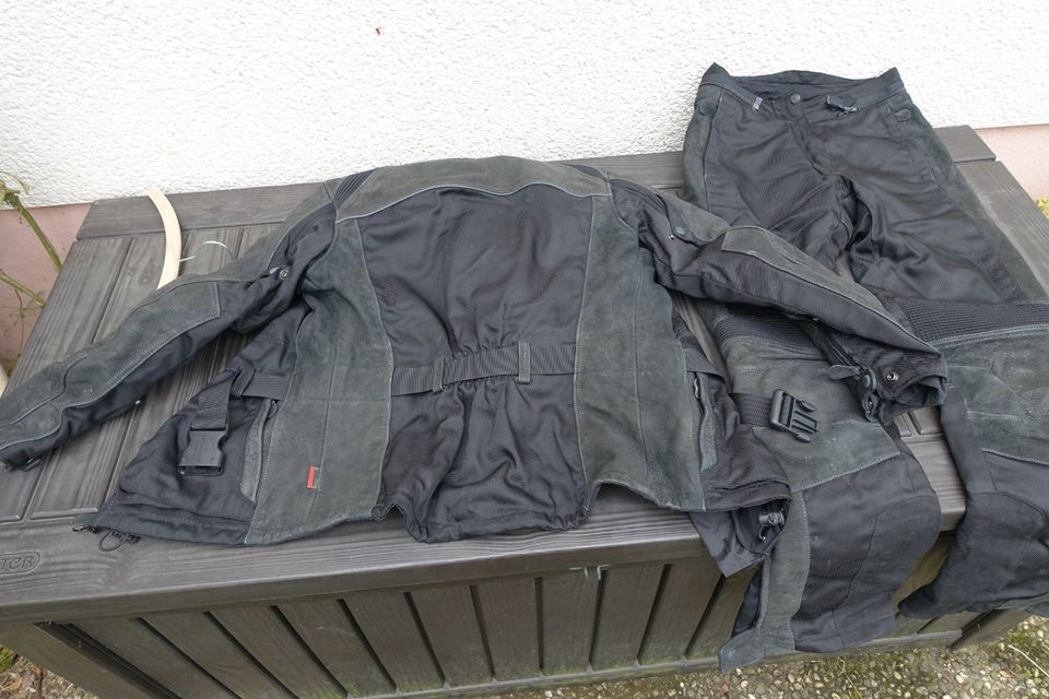 Motorrad Komb Gr. 38 Damen  Hose, Jacke Hein Gericke Sheltex in Emmingen-Liptingen