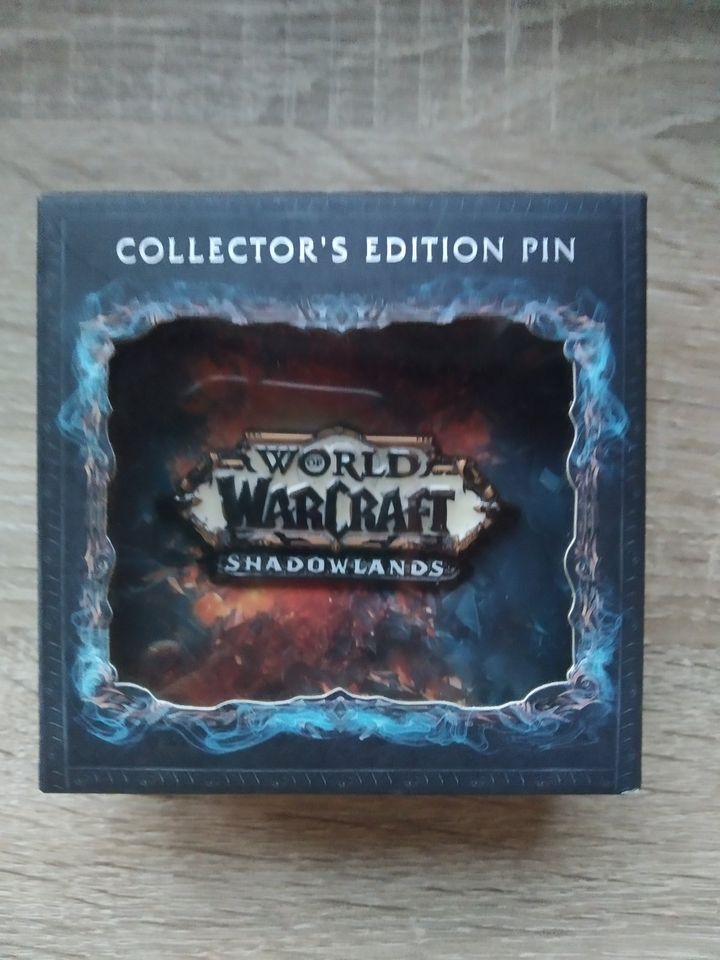 World of Warcraft Shadowlands Collector´s Edition Pin in München