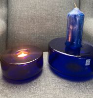 Zwiesel „Handmade“ Kerzenschalen oder Vasen Deko Set blau Rheinland-Pfalz - Wiltingen Vorschau