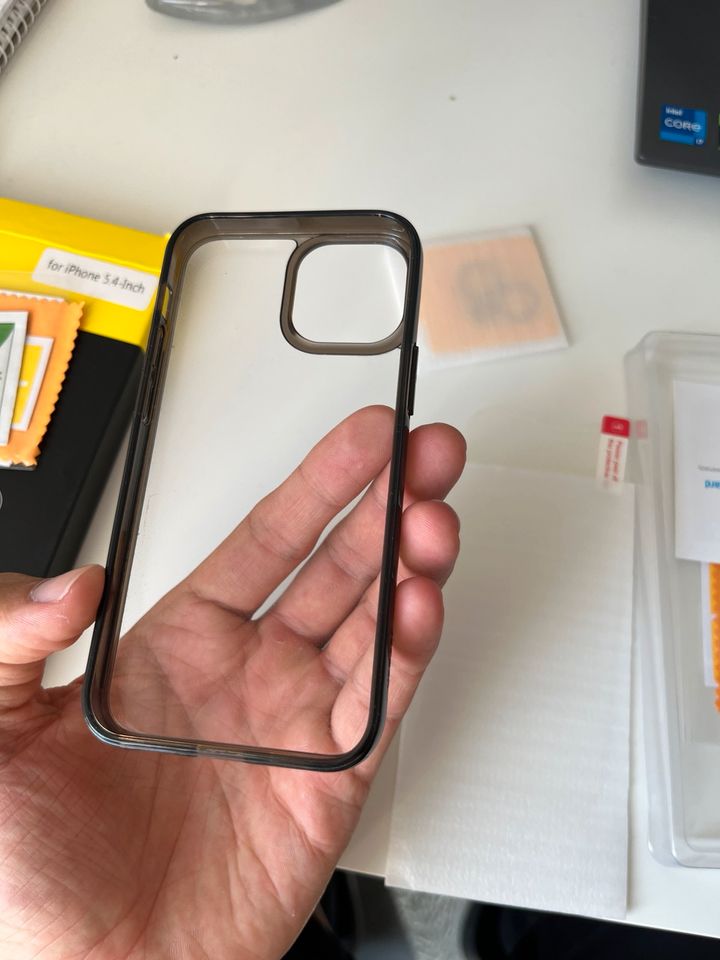 iPhone 13 mini Schutzhülle + Panzerglas und Linse Panzerglas in Angermünde